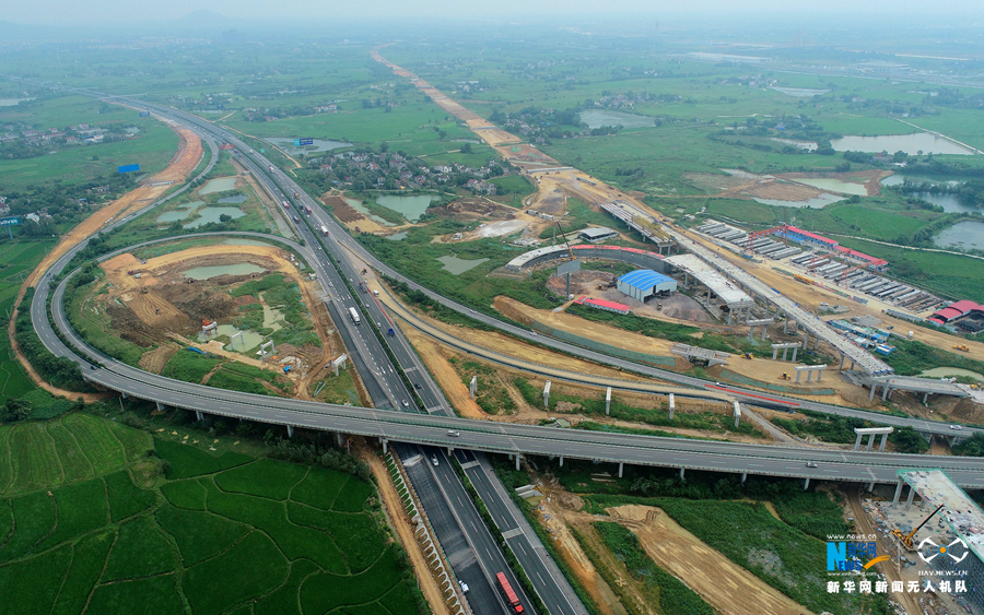 沿着高速看中国|岳武高速东延工程建设正酣